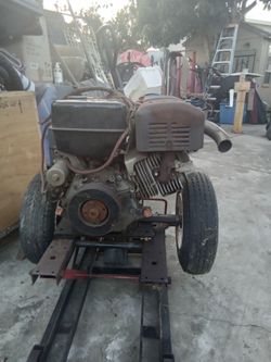 It run good motor  14 hp for a compreser