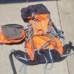 Backpacking Pack and Hip Pack