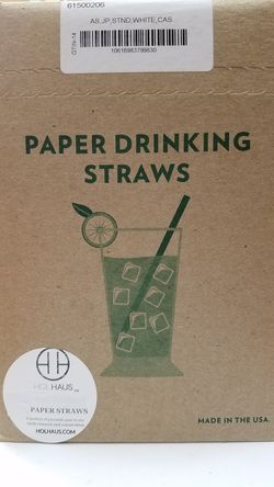 NEW BULK PAPPER STRAWS   