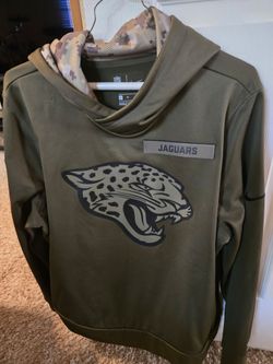 Jacksonville Jaguars Salute to Service Hoodie size Large