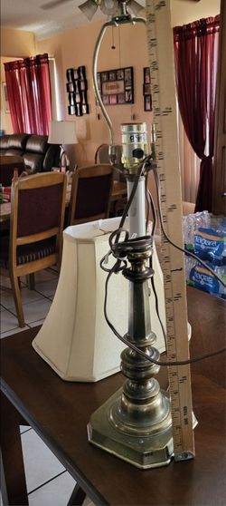 STIFFEL Brass vintage table lamp
