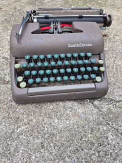 Vintage type writer