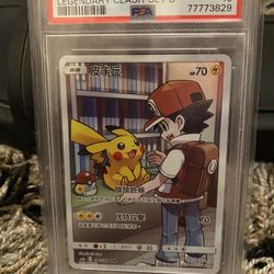 PSA 10 Pokémon Red’s Pikachu