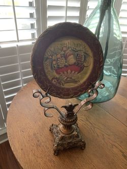 Plate Rack With Plate