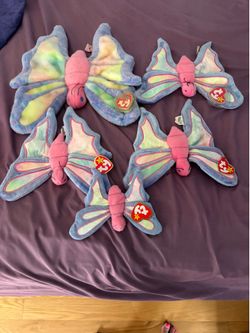 Beanie baby butterflies