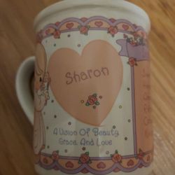 Precious Moments Sharon 1994 The Enesco Collection Mug Vintage