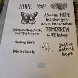 Stampin Up Hope Box