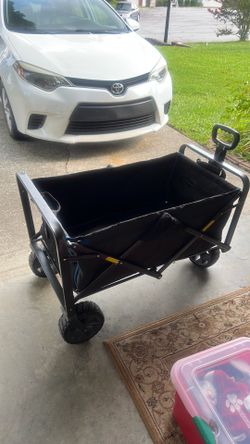 Mac Sports XL Folding Wagon with Brakes