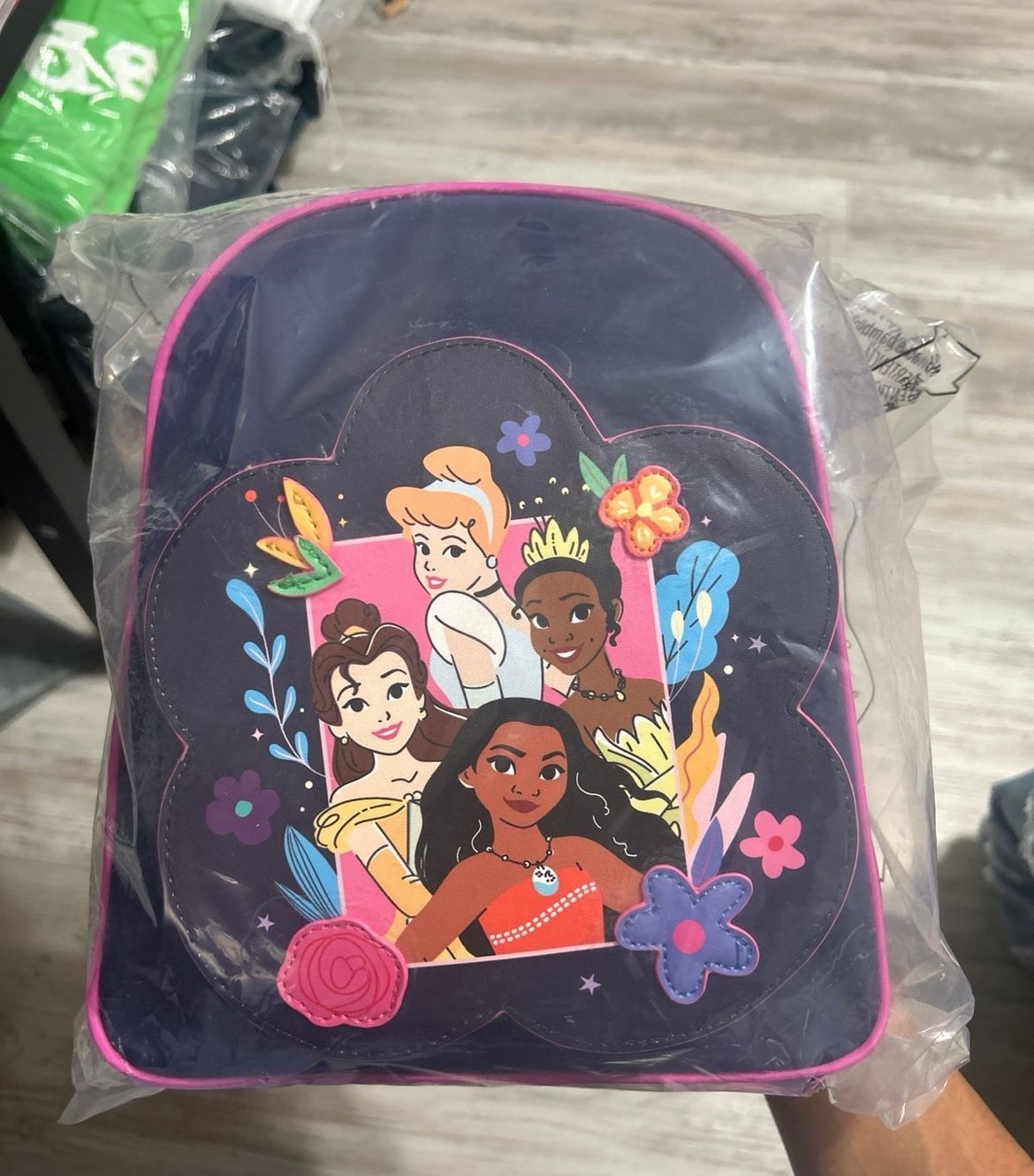 Mini Purple Pink Official Disney Merch Princess Characters Backpack