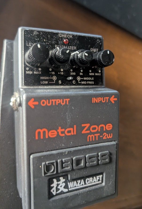Boss Metal Zone Waza MIJ Trade Or Sell