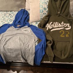 2 Hollister Hoodies $1