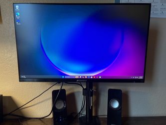 Legion Gaming PC, monitor and speakers