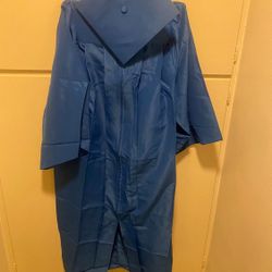 🧑‍🎓 👩🏻‍🎓 Graduation CAP & GOWN In Royal Blue
