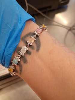 Multicolored stainless steel