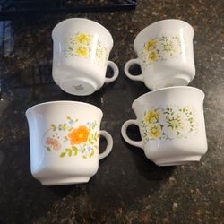 4 Corelle Cups