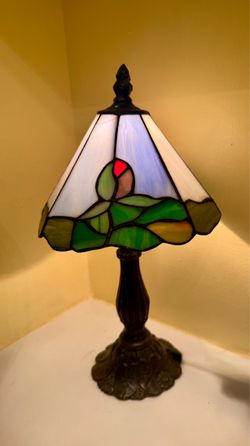 Small Stained Glass Table Lamp