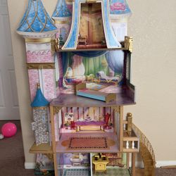 KidKraft Disney Princess Royal Celebration Wooden Dollhouse