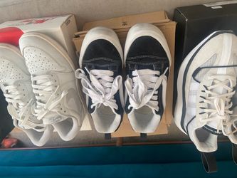 Lot of 3 Sneakers Nike Air and Adidas
