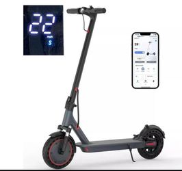 500W Electric Scooter with Dual Suspension and 22mph Max Speed with 2 locks and phone holder