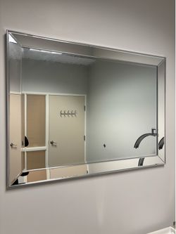 Glass Mirror 2Ft 9.5in X 3Ft 9.5in