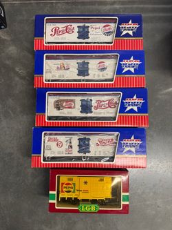 Pepsi Boxcar Trains G Scale