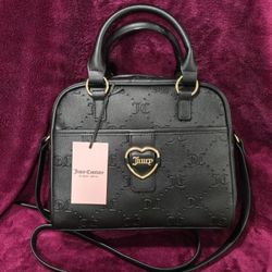 Juicy Couture Purse Bag Addicted Love Satchel NWT