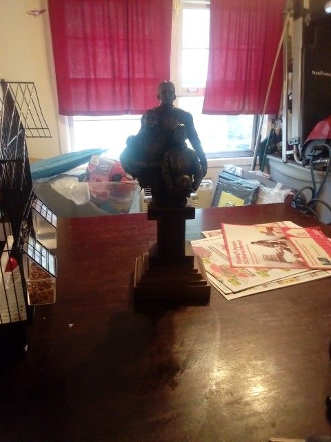 Bronze Statue Harold Red Granger Legacy