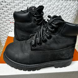 Black Toddler Size 10 M/M Black Timberland Boots
