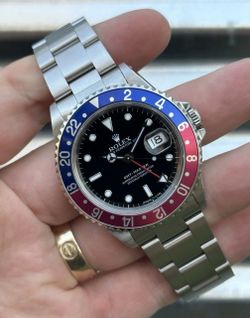Rolex GMt Pepsi 1993 REF 167000 Excellent Condition Watch And Receipt