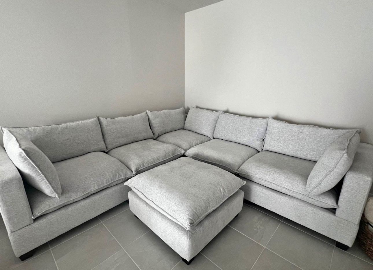 5-Piece Modular Sectional Couch