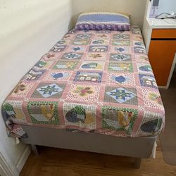 Twin Bed With Mattress 