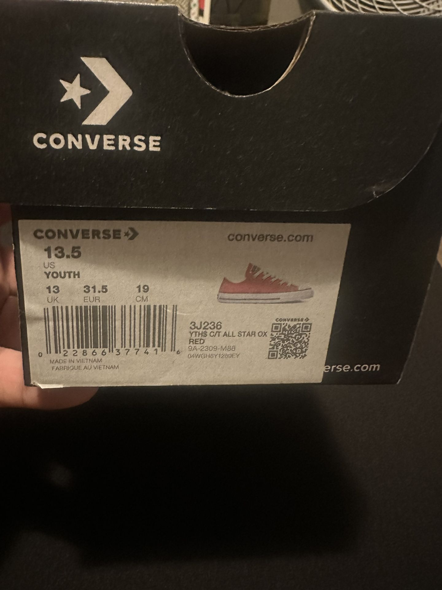 Converse Size 13.5 Red 