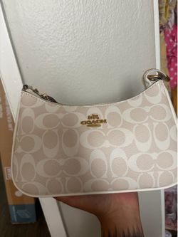 Coach White Purse Brand New !