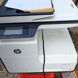 HP PageWide Pro MFP 477dw Color Multifunction Printer - Excellent Working Condition
