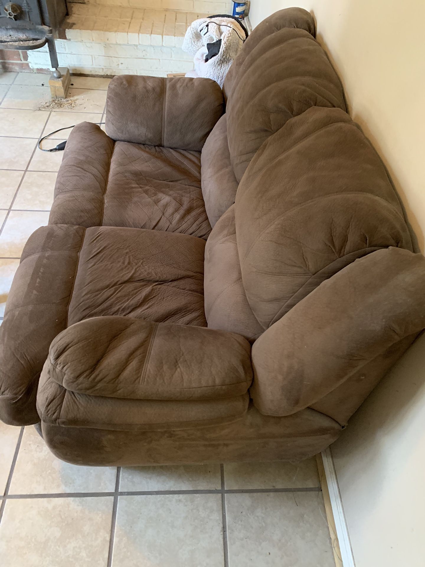 Recliner Couch And Love Seat 