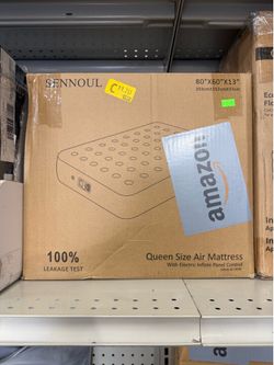 SENNOUL Queen Size Air Mattress 80x60x13 inches