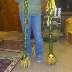 Italian Goose Neck Wine Bottles