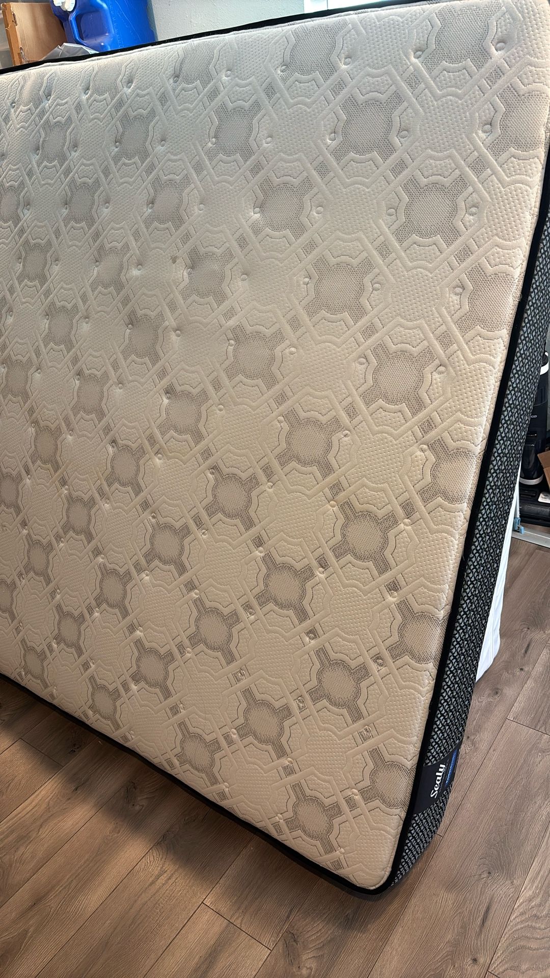 Sealy King Size Mattress And Box Spring Frame Included