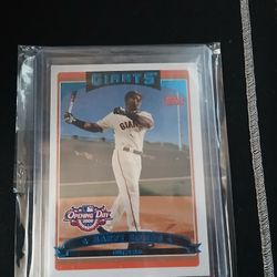 Topps Barry Bonds Blue Foil #100