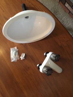 RV Sink And Faucet Set