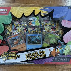 Pokémon  Ascended Heroes First Partners Deluxe Pin Collection