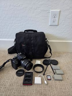 FULL Canon Rebel Beginner Camera Kit!