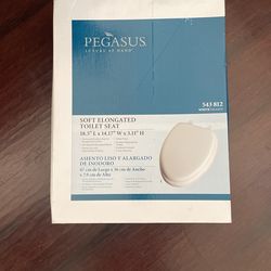 Pegasus elongated soft toilet seat