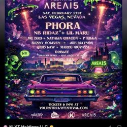 Phora / 2 VIP Tickets To Yours Truly Festival Las Vegas 