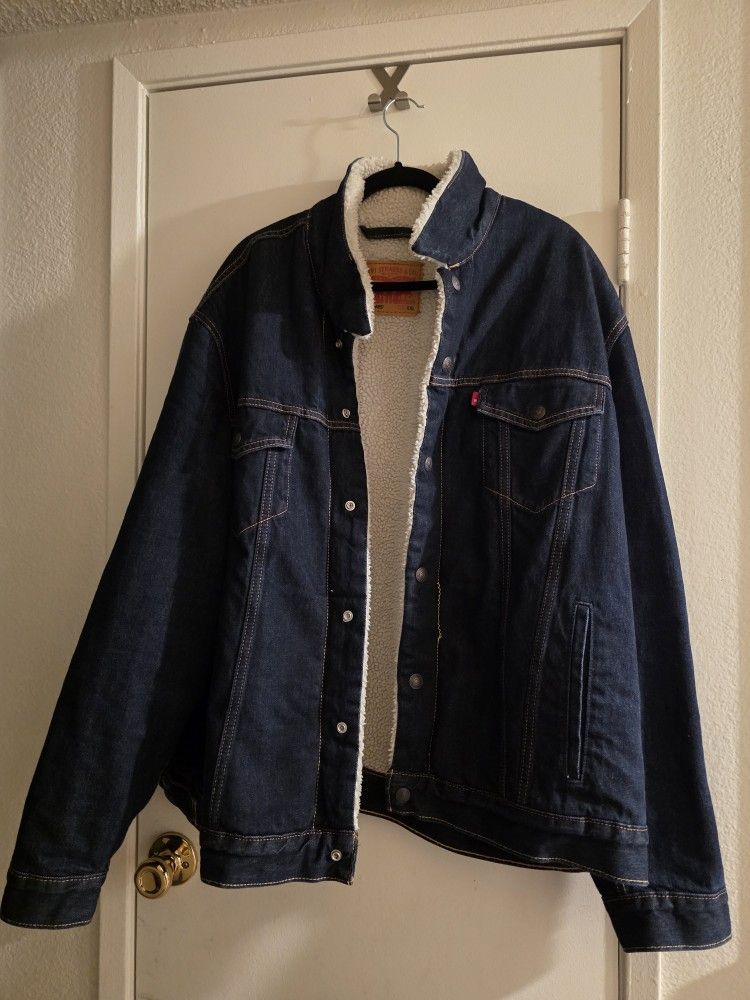 Levi's Brand New Denim Jacket Men 2XL