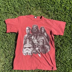 Single stitch stars wars tee size Large