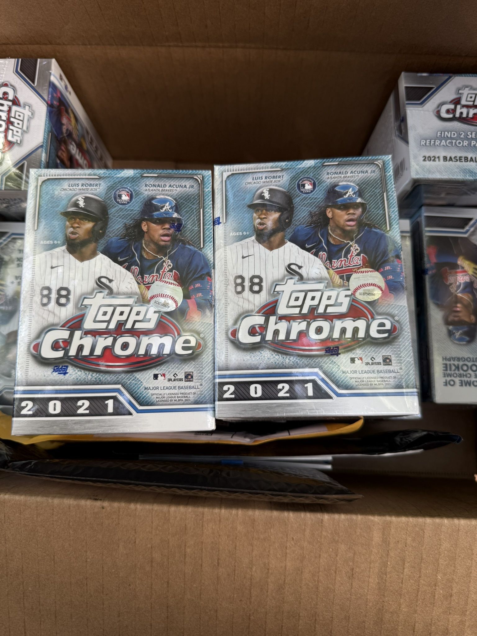 2021 Topps Chrome Baseball Cards 