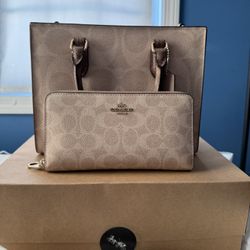 Coach bag + Wallet