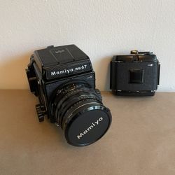 Mamiya RB67 w/extra film back