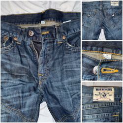 Men’s True Religion Jeans Straight Size 36x34